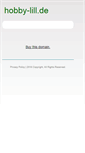 Mobile Screenshot of hobby-lill.de