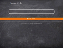 Tablet Screenshot of hobby-lill.de